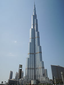 Dubai, Förenade Arabemiraten, Arabemiraten, Emirate, öken, tornet, högsta