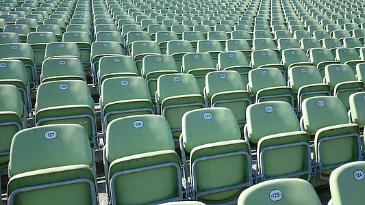 Grandstand, khán giả, ngồi, ghế, ghế, Series, dấu hiệu