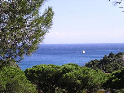 jūra, atostogų, Provence, mėlyna, vandenyno, vandens, vasaros