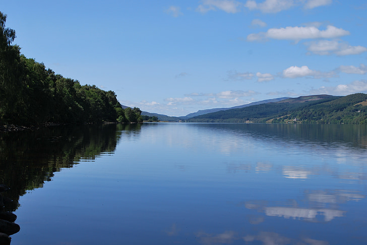 perjalanan, alam, Skotlandia, Loch lomond, kenaikan, liburan