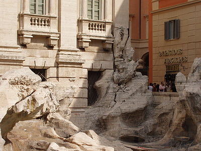 Roma, Italija, namai, Architektūra, skulptūra, statula, Roma - Italija