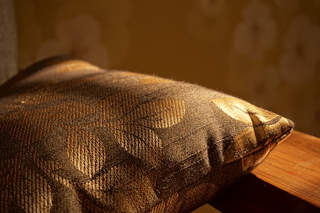 Poduszka, poduszki, Przedświt, tkaniny, tkaniny, meble, Golden sun
