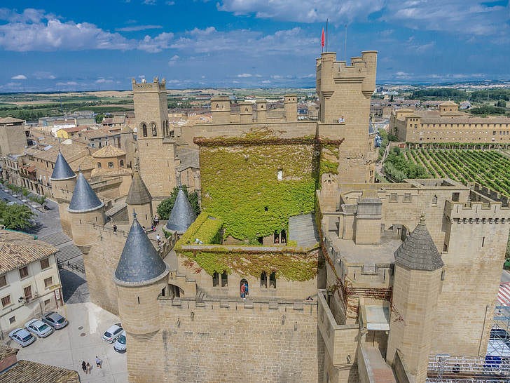 Moyen-Age, Château, médiévale, arches, vieux, structure, architecture