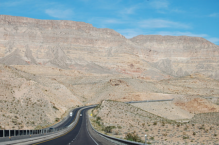Utah, l'autopista, carretera, EUA, escèniques, desert de, paviment
