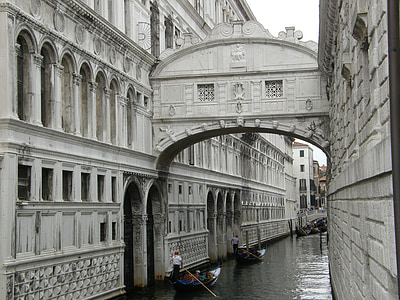 Venice, slavenais Nopūtu tilts, Itālija