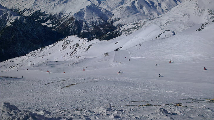schi, Heiligenblut, sport, zăpadă, munte, iarna, natura