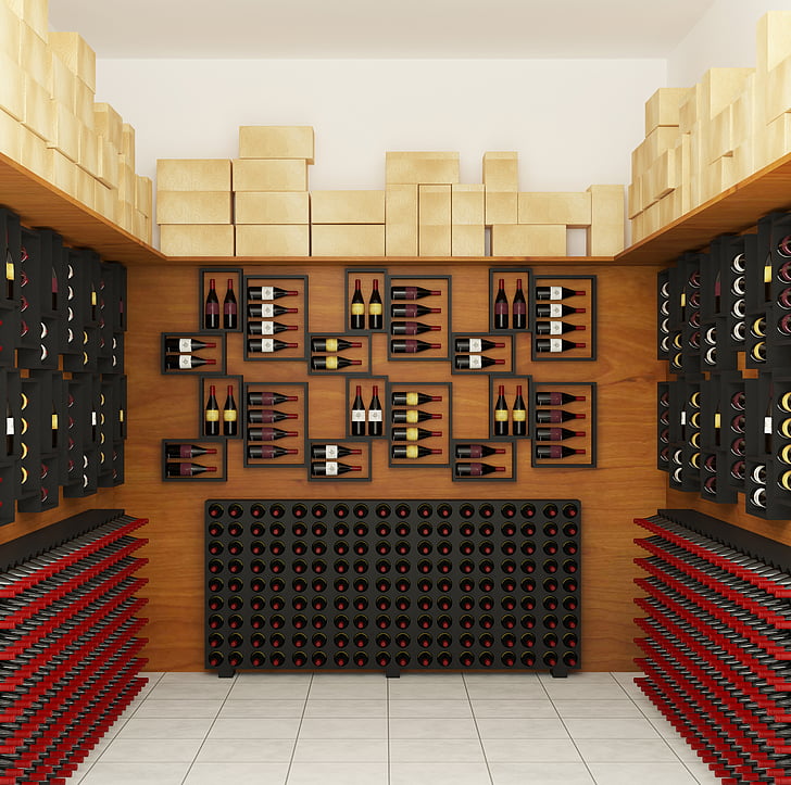 alcoholic beverages, bottles, boxes, drinks, luxury, preserved, wine rack