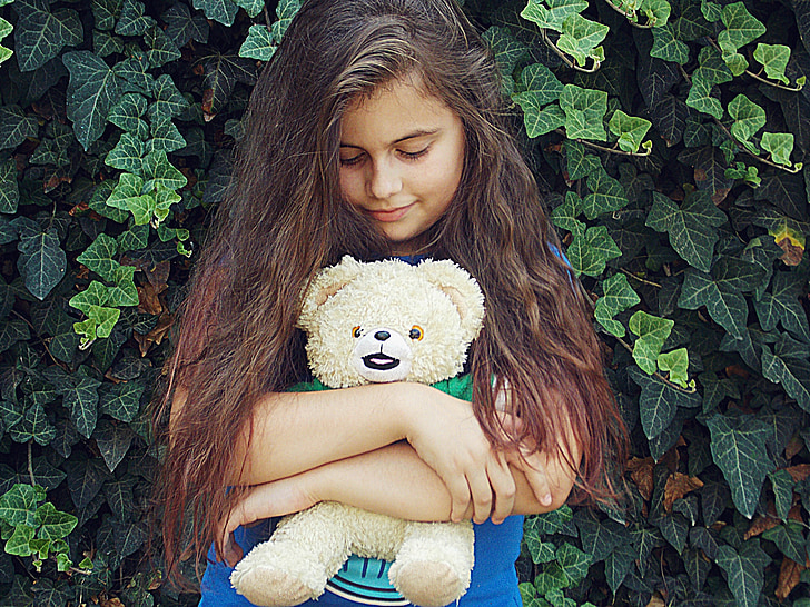 Teddy bear, Sissy, gioia, amicizia, verde, rosa