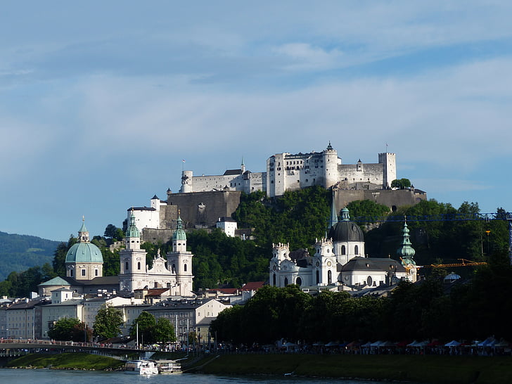 Salzburg, gamla stan, staden, historiskt bevarande, Unescos världsarv, historiska centrum, UNESCO
