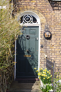 urban, london, street, door, entrance, rich, hampstead
