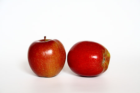 Apple, trái cây, vitamin, màu đỏ, Frisch, Ngọt ngào, sáng bóng