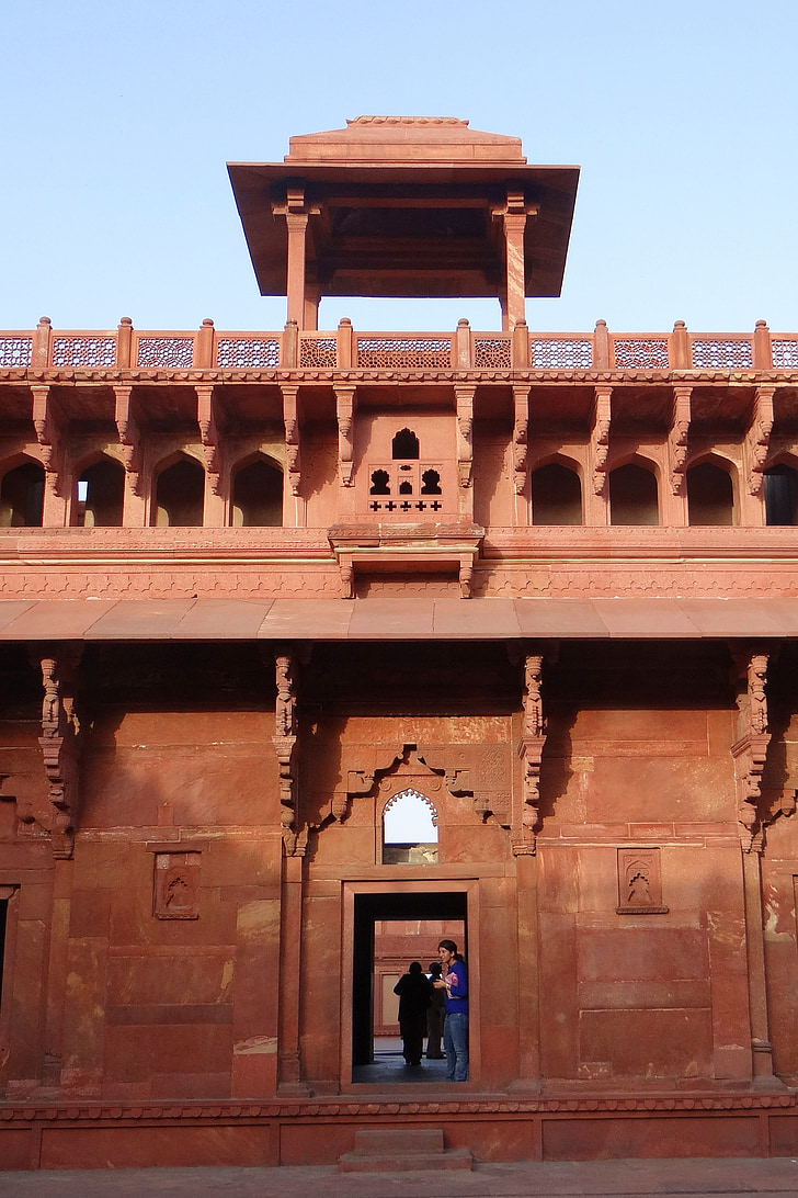Agra fort, Kasteel, Paleis, Mughal, UNESCO-site, het platform, erfgoed