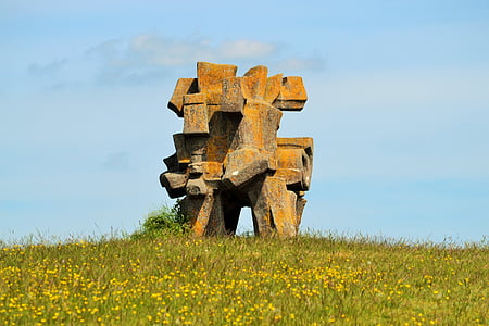 места на интереси, скулптура поле, фигура кутия, Eichstätt, природен парк Altmühltal, архитектура