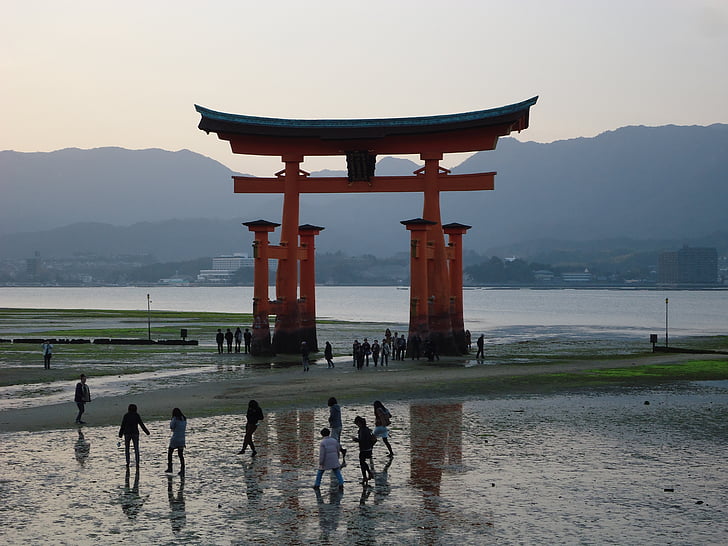 svatyně, dveře, Japonsko, známé místo, Architektura, Asie, cestování