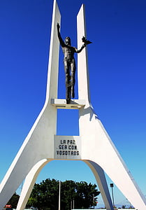 El Salvador, Monumentul, pace, Statuia, sculptura, america centrală