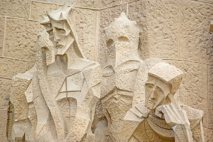 Βαρκελώνη, άγαλμα, Gaudi, Σαγράδα Φαμίλια, Βασιλική, αρχιτεκτονική, Αρχαία