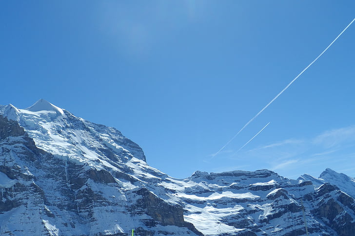 Swiss, Jungfraujoch, śnieg