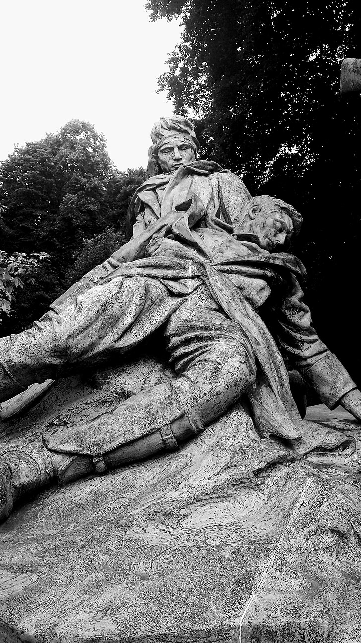 Antwerp, mestnega parka, Spominska, vojaški, dan spomina na mrtve, Belgija, prve svetovne vojne