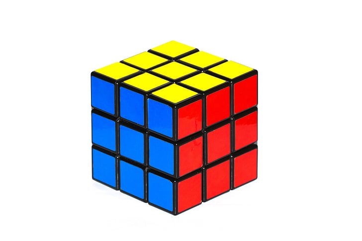 Cube, spil, Rubiks terning, legetøj, problem, sjov, gåden