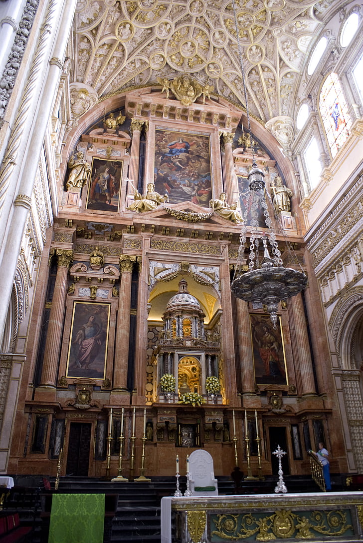 Santa iglesia catedral de córdoba, Catedrala, Cordoba, Mezquita, Spania, Andaluzia, Biserica