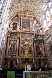 Santa iglesia catedral de córdoba, Cathedral, Cordoba, Mezquita, Španielsko, Andalúzia, kostol