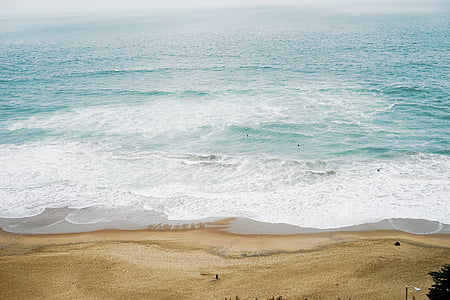 Beach, poletni, krajine, Ocean, na prostem, pesek, scensko