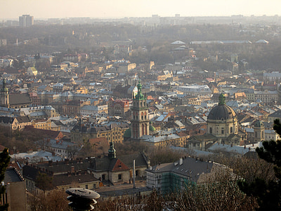 Ukraina, Lwów, centrum