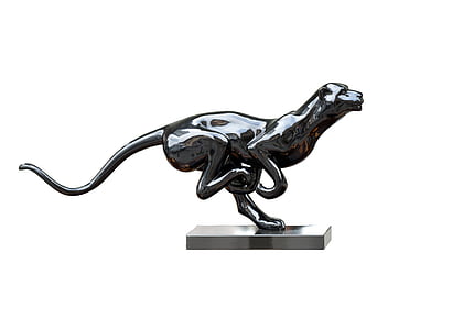 Panther, keraamika, Kirbuturg, objekti, Deco art