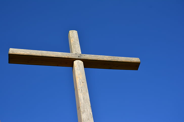 Cross, träkors, kristendomen, kristna, symbol, tro, Jesus