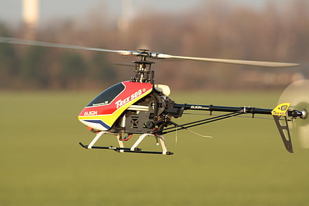 modelismo RC, helicóptero, modelo
