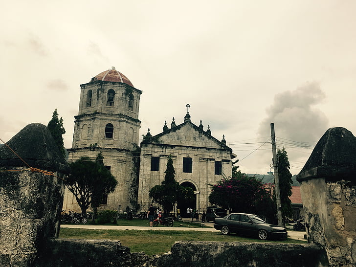 Philippines, voyage, paysage, Église, architecture, religion, christianisme
