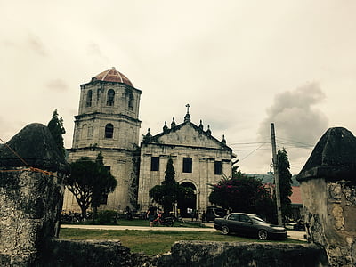 Filipina, perjalanan, pemandangan, Gereja, arsitektur, agama, Kekristenan