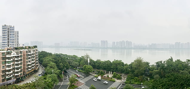 Гуанчжоу, Китай, озеро