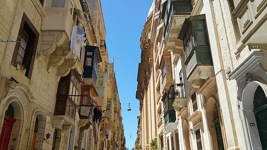 Malta, Valletta, město, Středomořská, hlavní město, ostrov, Maltština
