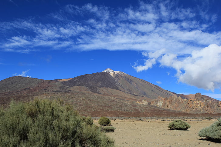 sopka, Tenerife, Kanárske ostrovy, Teide