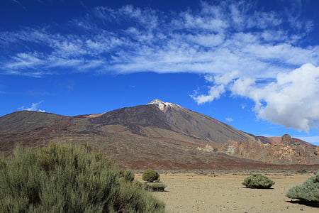 Gunung berapi, Tenerife, Kepulauan Canary, Teide