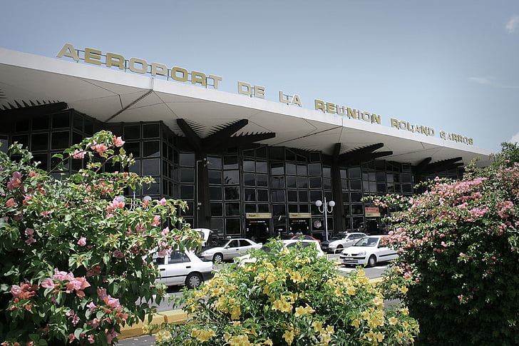 repülőtér, Reunion-sziget, utazás, szerkesztőség
