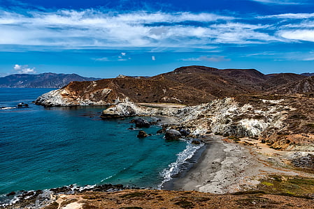 Catalina island, California, ainava, Scenic, kalni, tūrisms, debesis