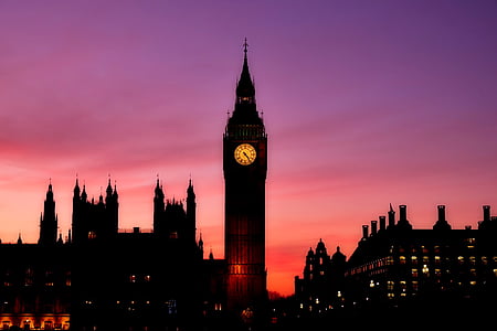 伦敦, 英格兰, 英国, 大笨钟, 议会, 建筑, 地标