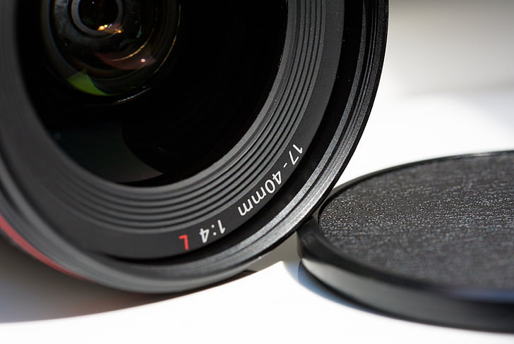 lentilă aparat de fotografiat, unghi larg, Canon, lentilă, fotograf, fotografie, echipamente
