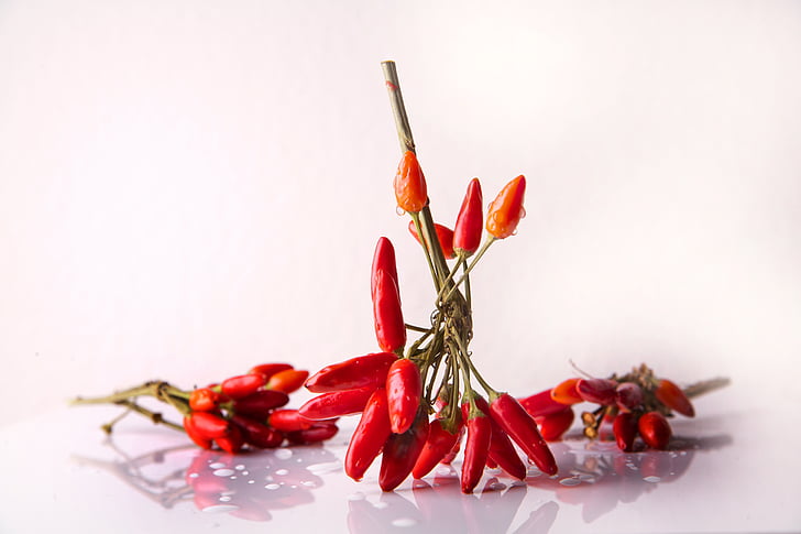 Chili, przyprawa, Red Hot Chili peppers, czerwony, Sharp, jedzenie, Pepperoni