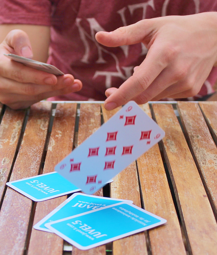 jeu de cartes, distribuant des, cartes, socialisation, Skat, Doppelkopf, Nations Unies