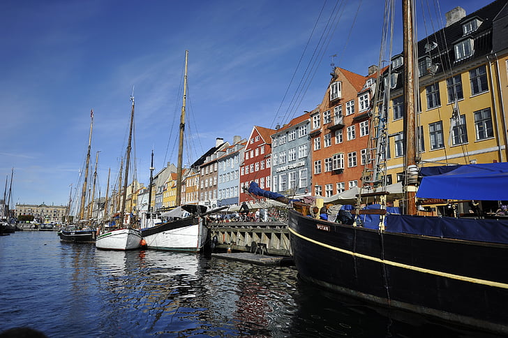 Copenaghen, barca a vela, Vacanze