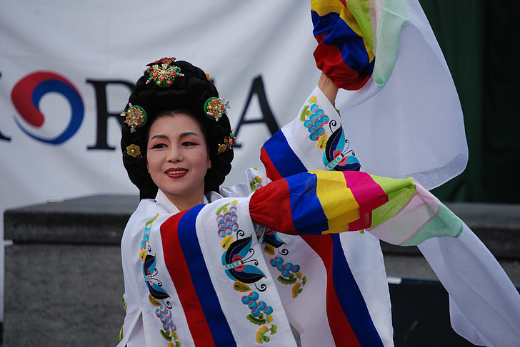 Oriental, donna, tradizione, Festival, persona, danza, Teatro