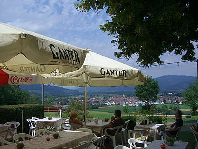 gamis, giardino della birra, Kirchzarten