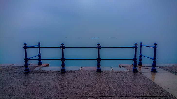 Ελλάδα, Θεσσαλονίκη, στη θάλασσα, ηρεμία, νερό, μπλε