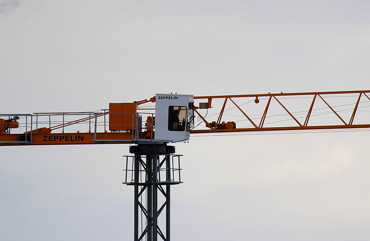 crane, tower crane, construction