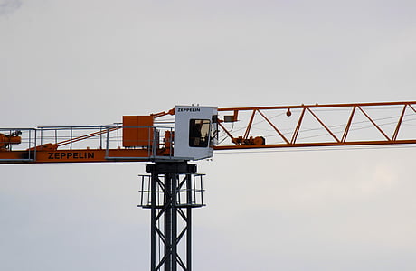 Crane, Torņa celtnis, būvniecība