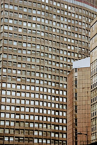 bâtiment, Londres, façade, en détail, l’Angleterre, Royaume-Uni, architecture