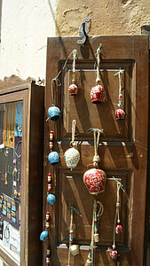 Santorini, Tür, Farbe, Sommer, Farben, Kampagnen